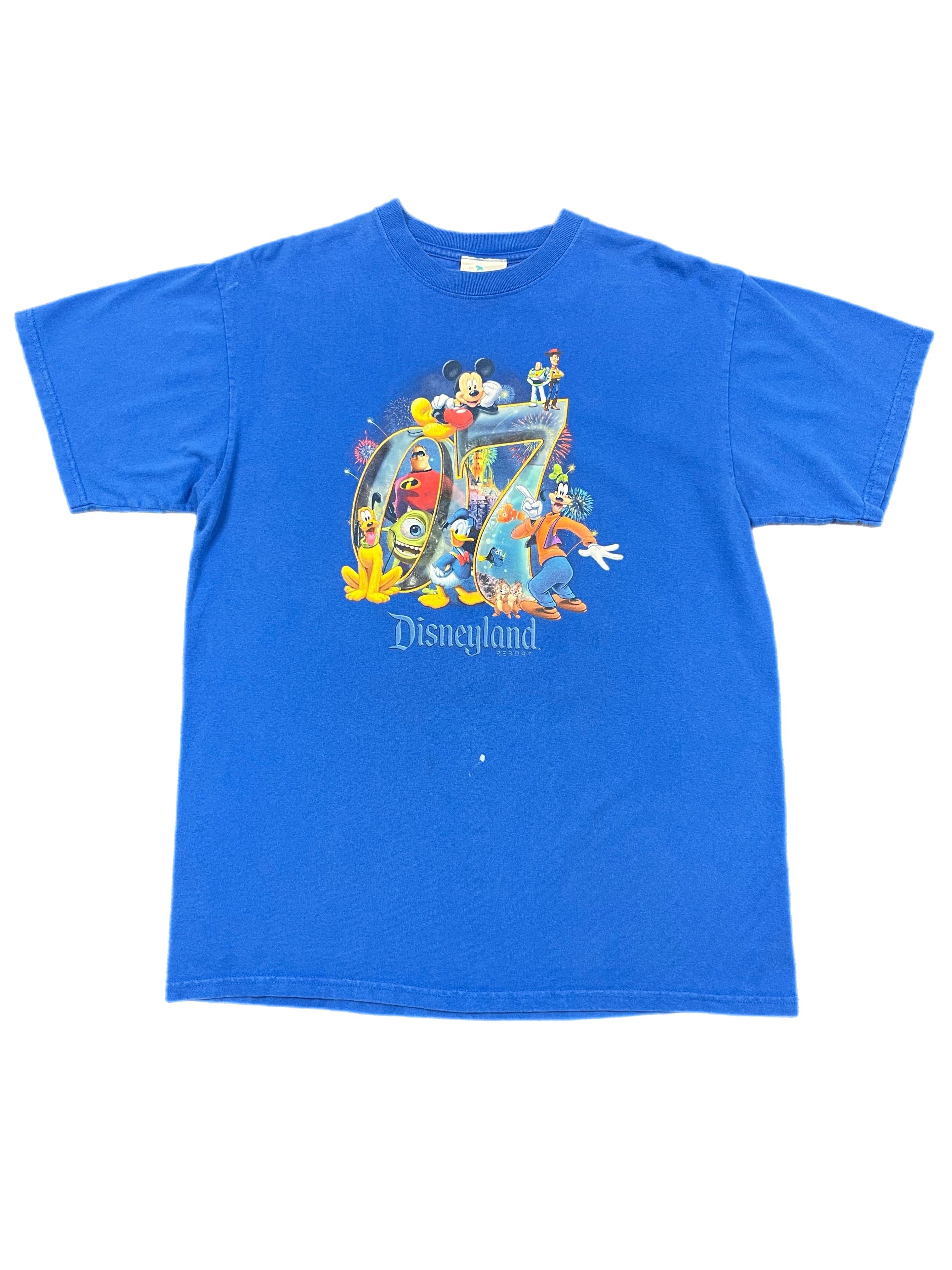 Vintage 2007 Disneyland Character shirt -L