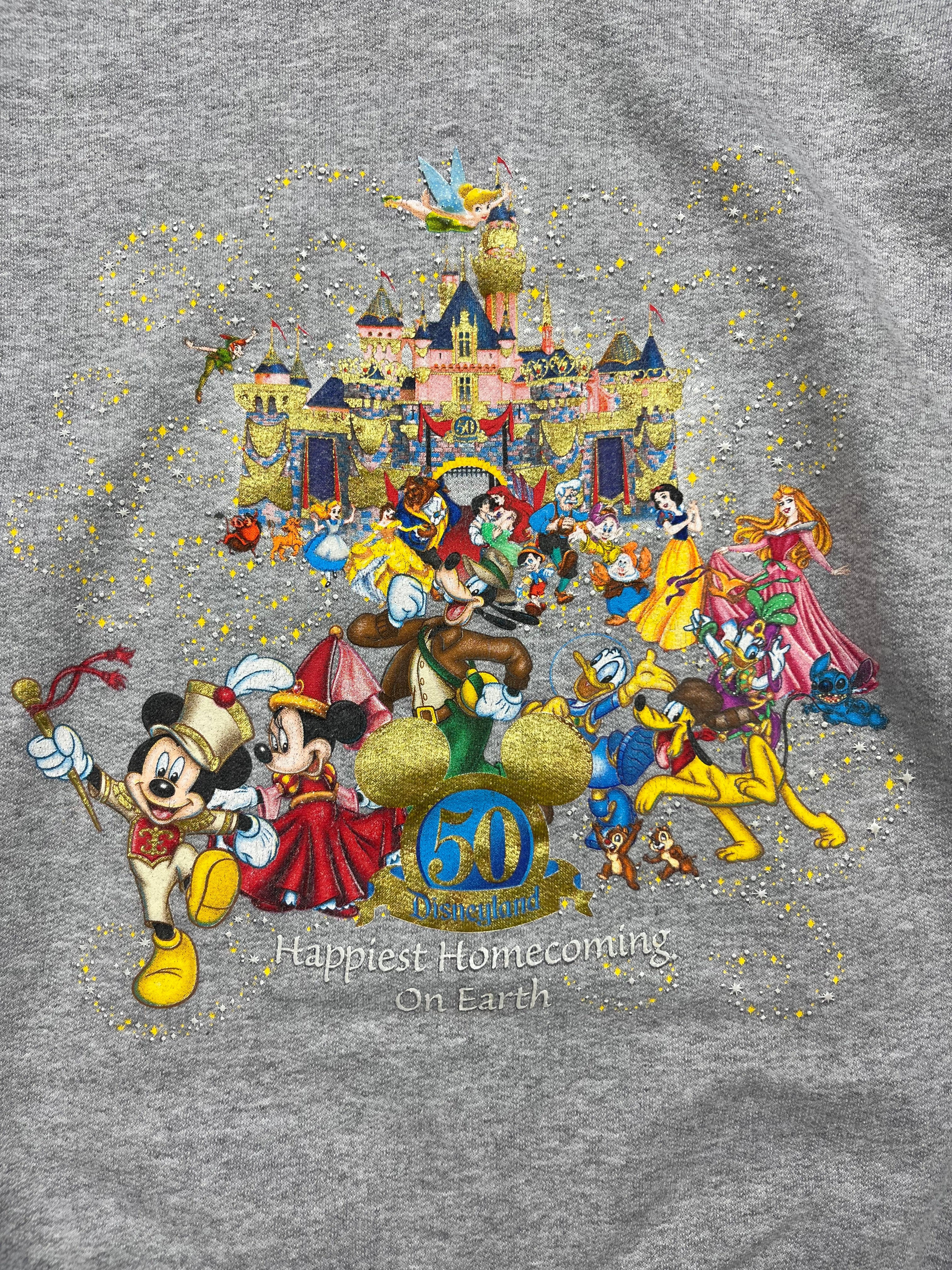 Vintage Disneyland 50th Celebration Hoodie - S