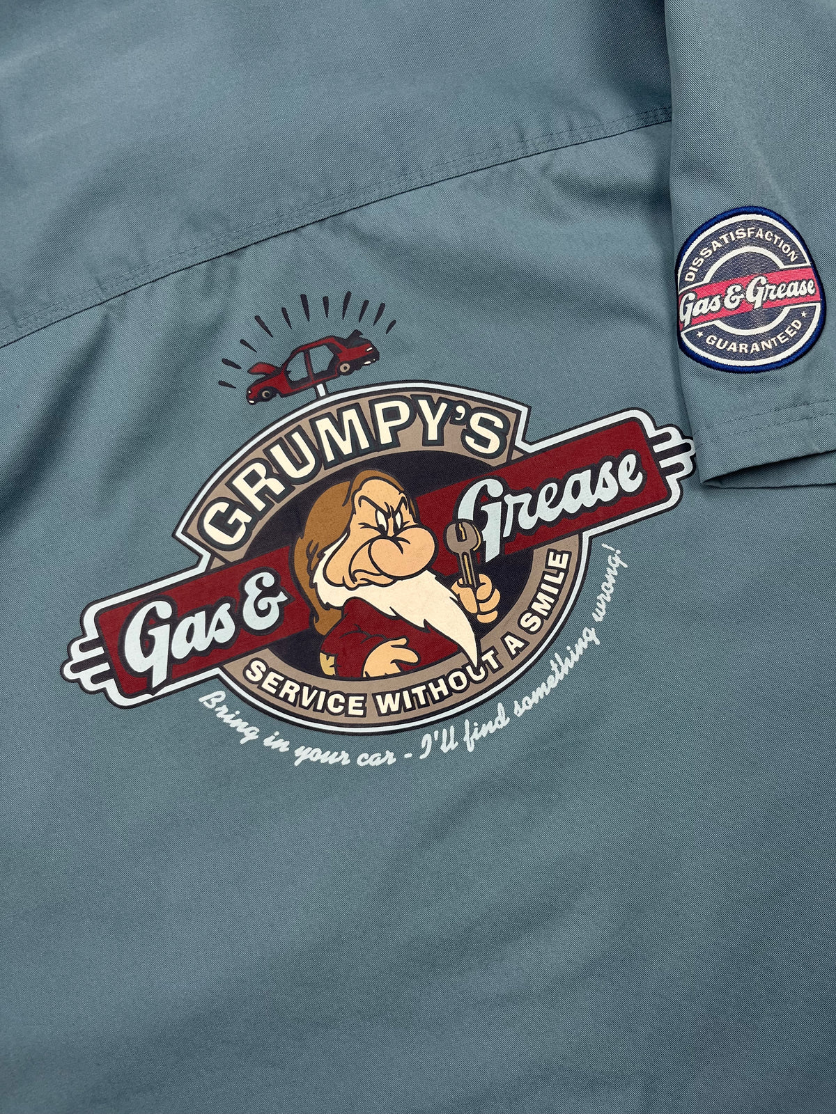 90s Grumpy Button Up Shirt - XL