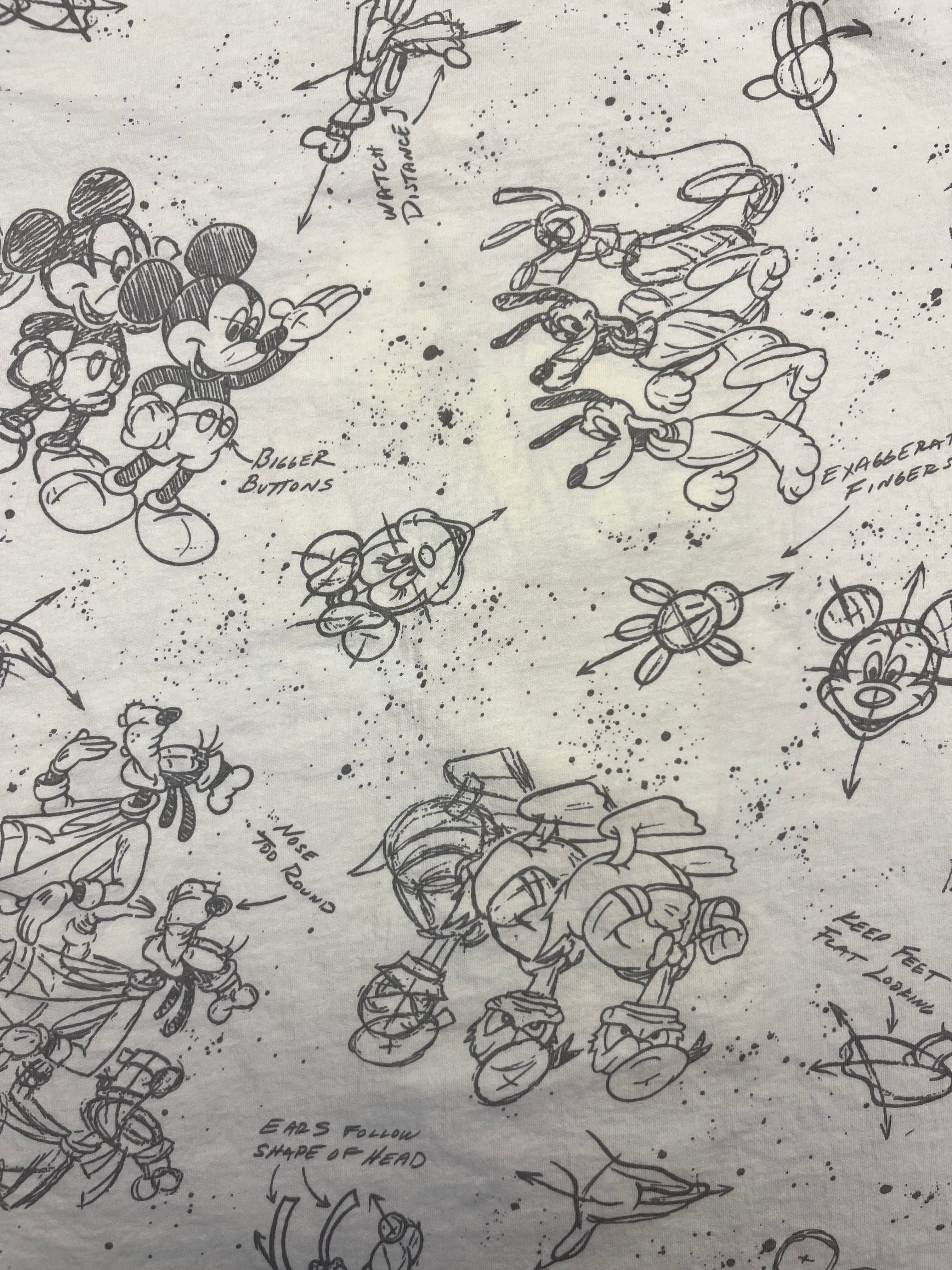 Vintage 90s Goofy AOP - L