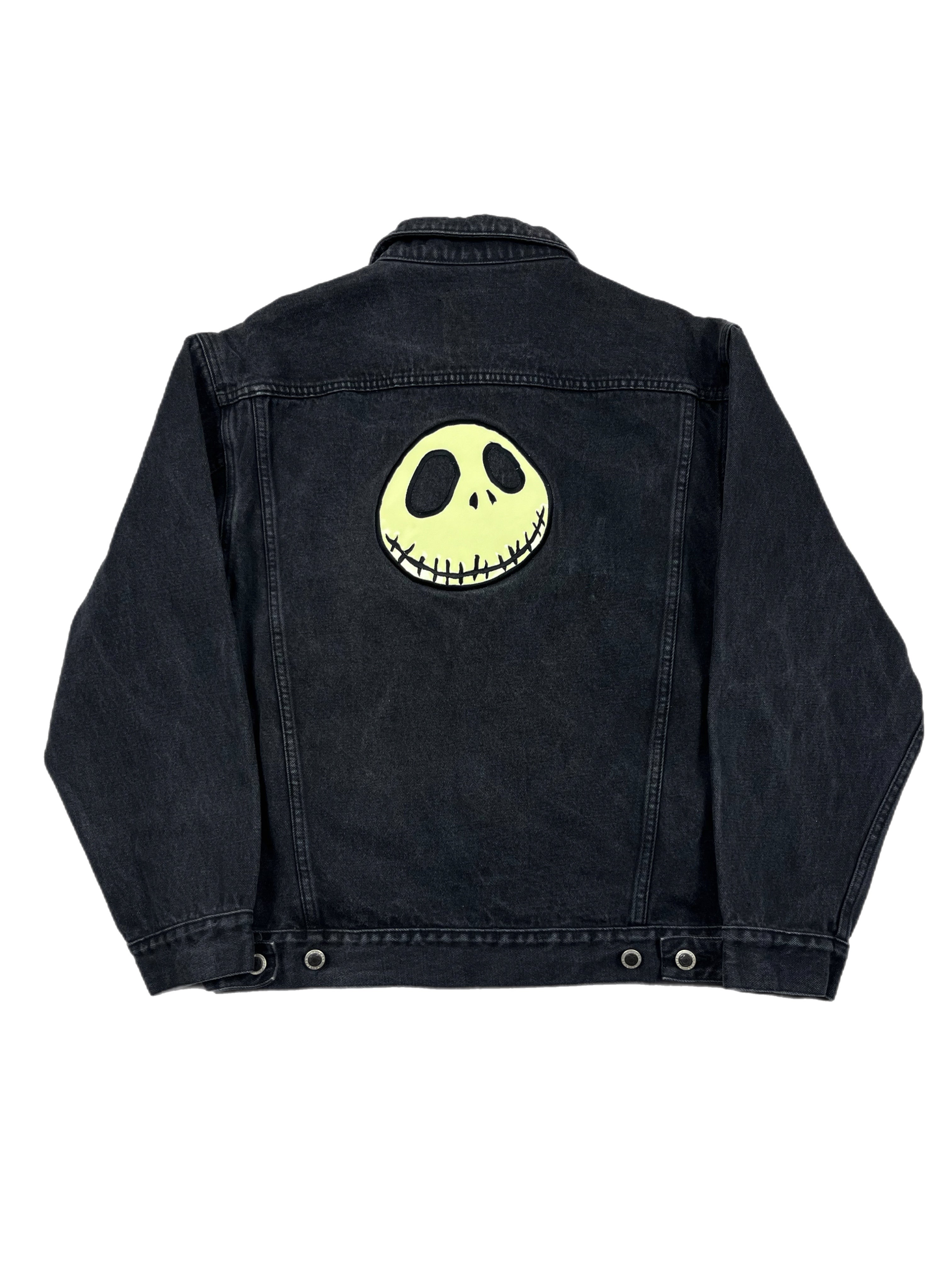 Vintage 90s TNBC Denim Jacket (Glows in the Dark) -M