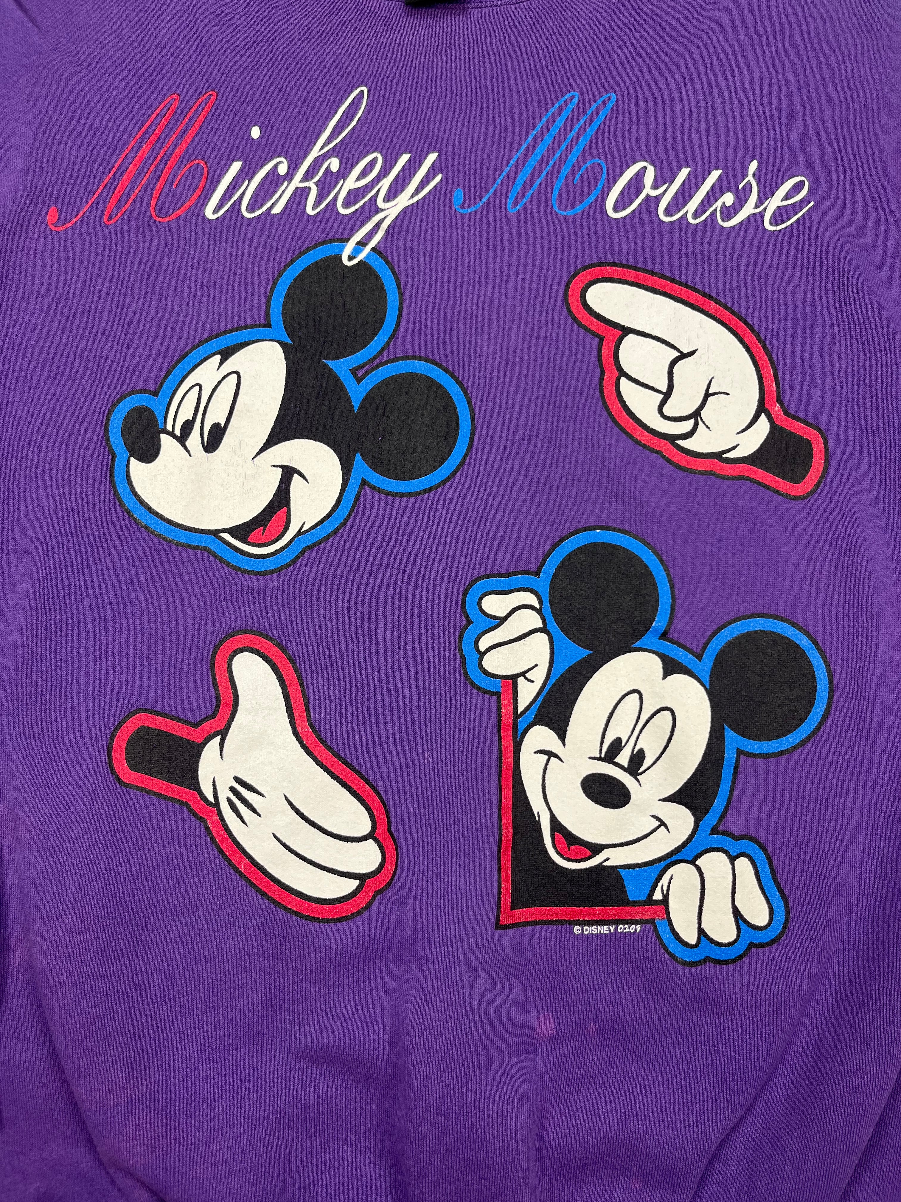 Vintage 90s Mickey Mouse Crewneck - XL