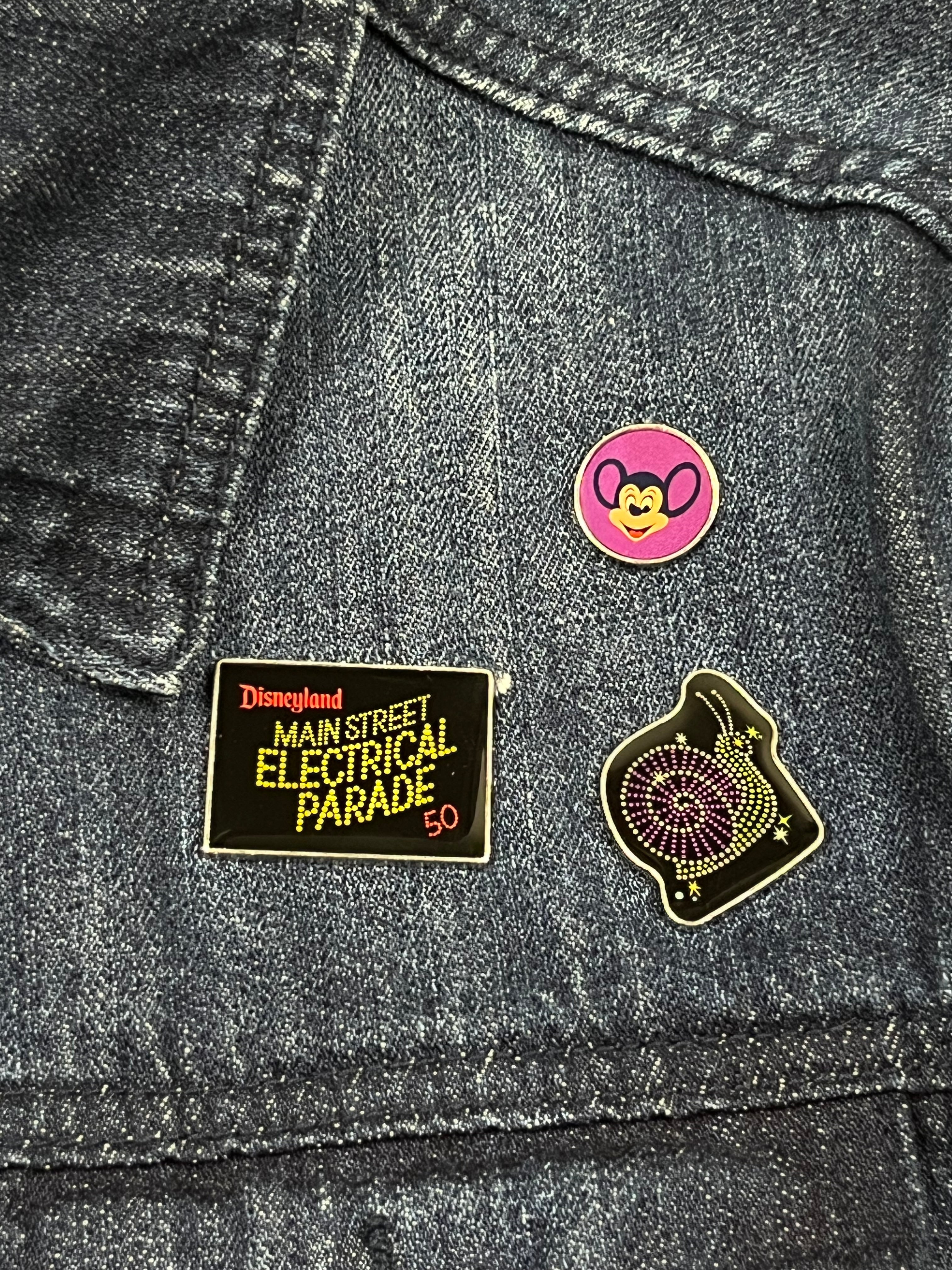 Main Street Electrical Parade 50th Anniversary Denim Jacket -L