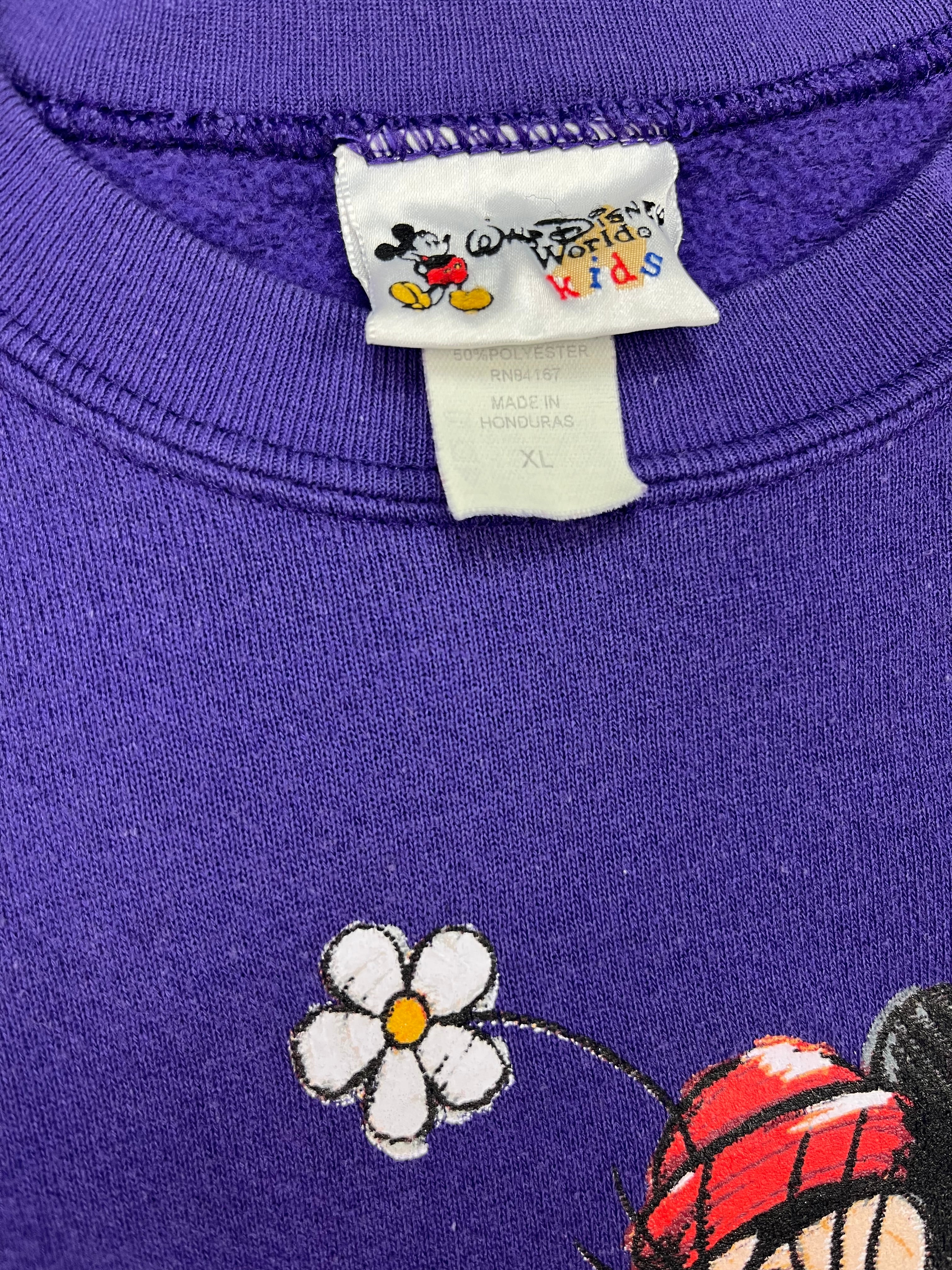 Vintage Minnie Mouse WDW Sweater - Youth XL