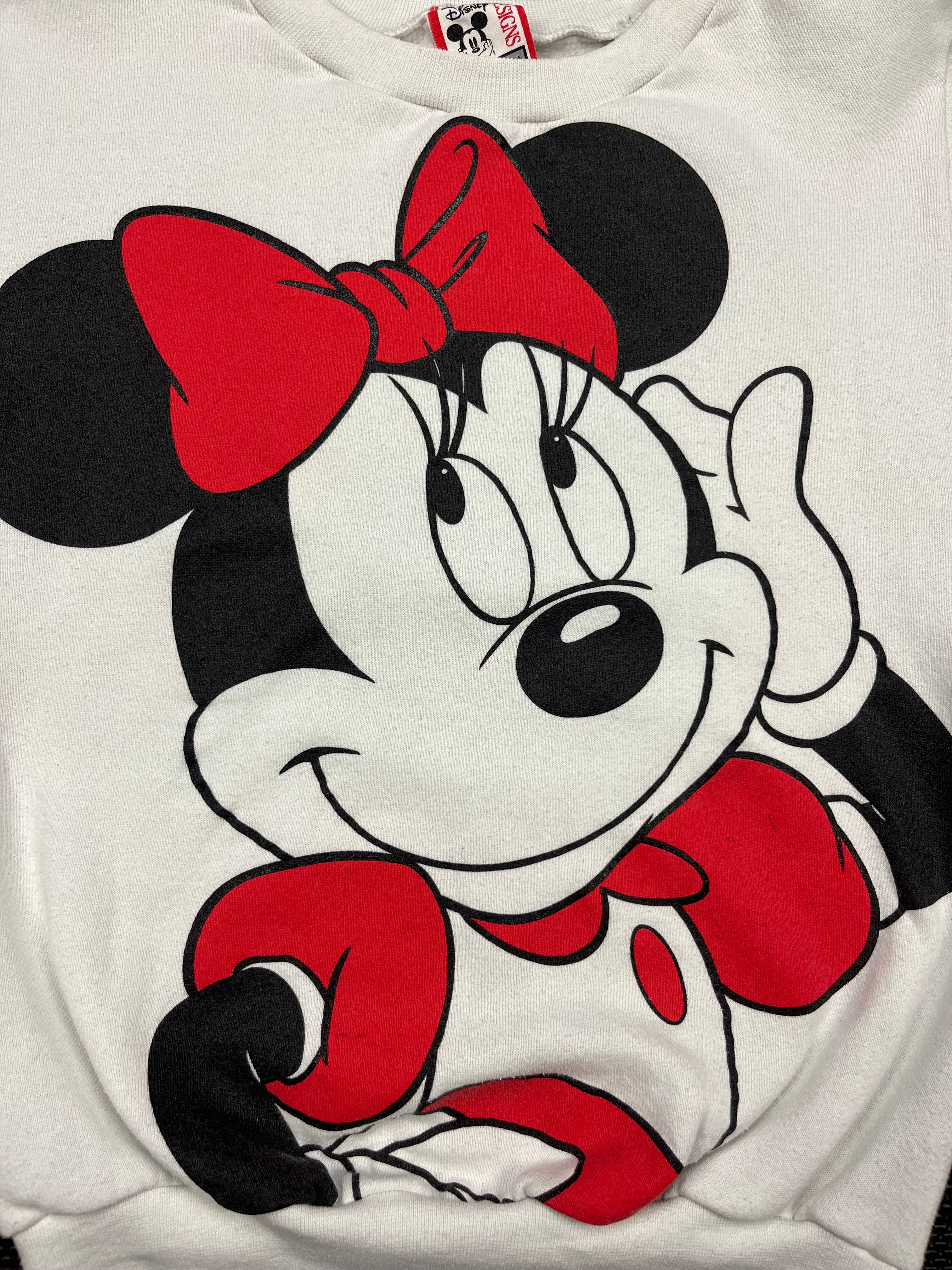 90s Minnie Mouse Crewneck Sweater - XS