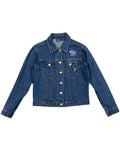 Vintage 90s Eeyore Denim Jacket -S