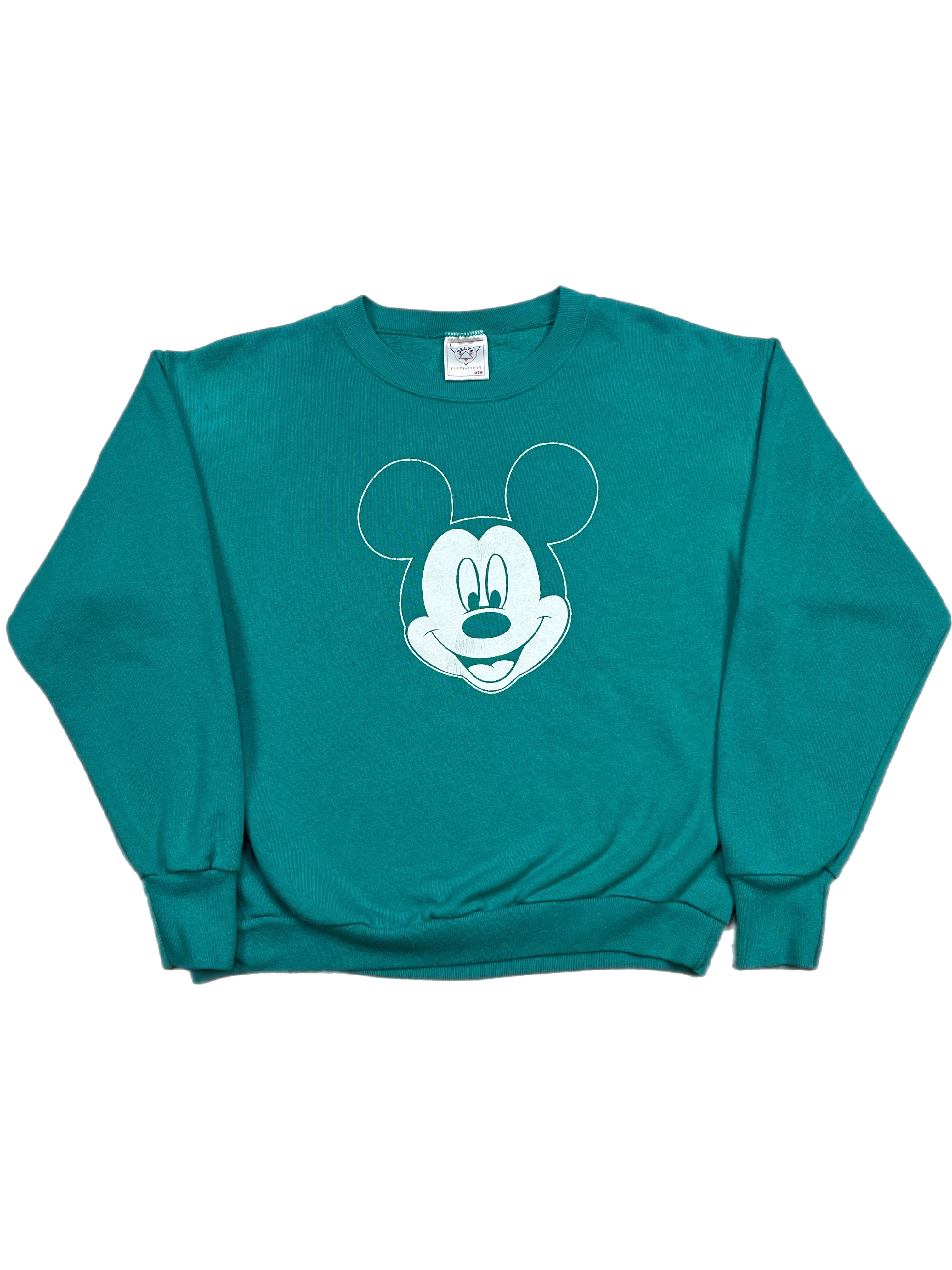 Vintage 90s Mickey Mouse Sweater - L
