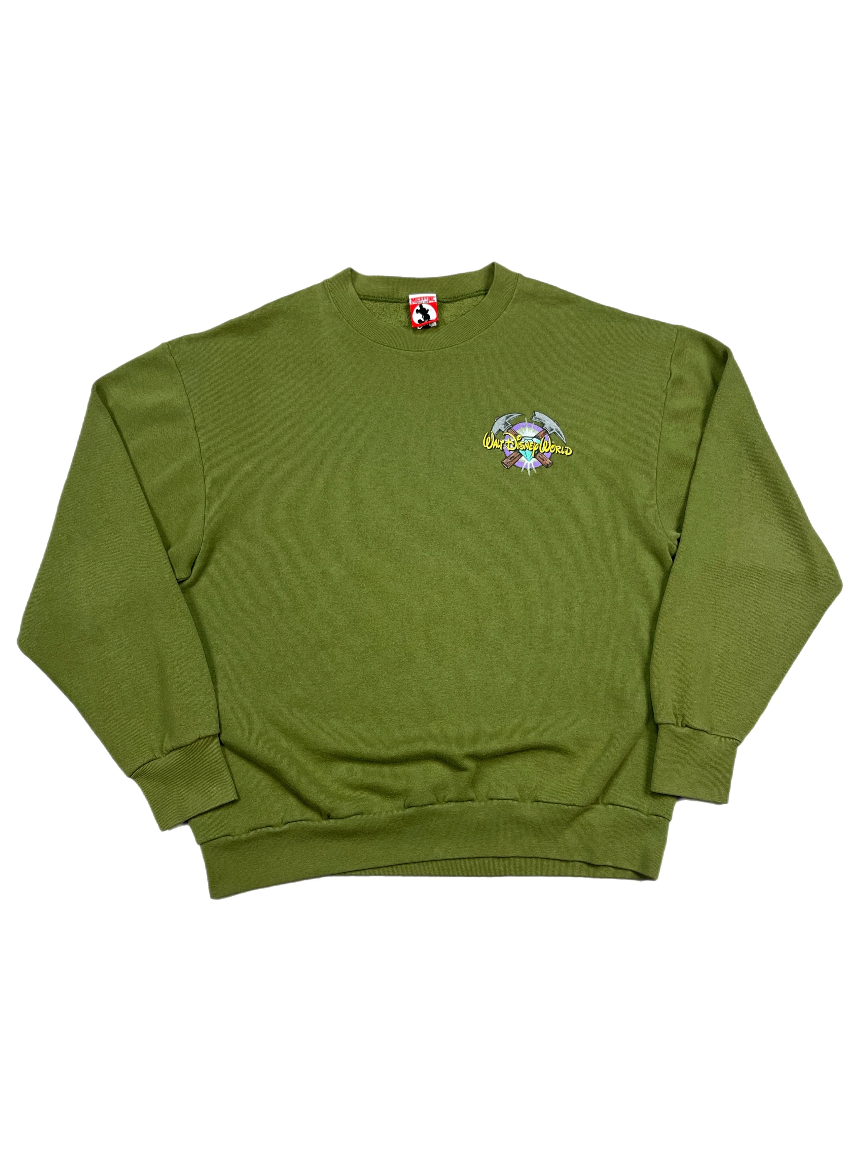 Vintage 90s Snow White Dwarves Backpack Sweater - XL