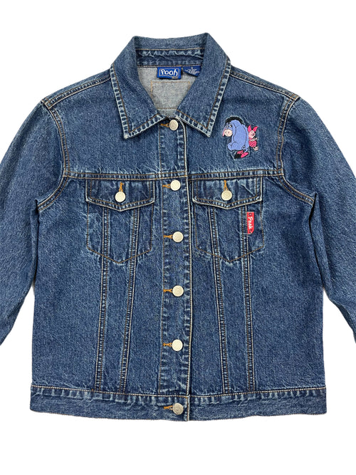 Vintage 90s Eeyore Denim Jacket -S