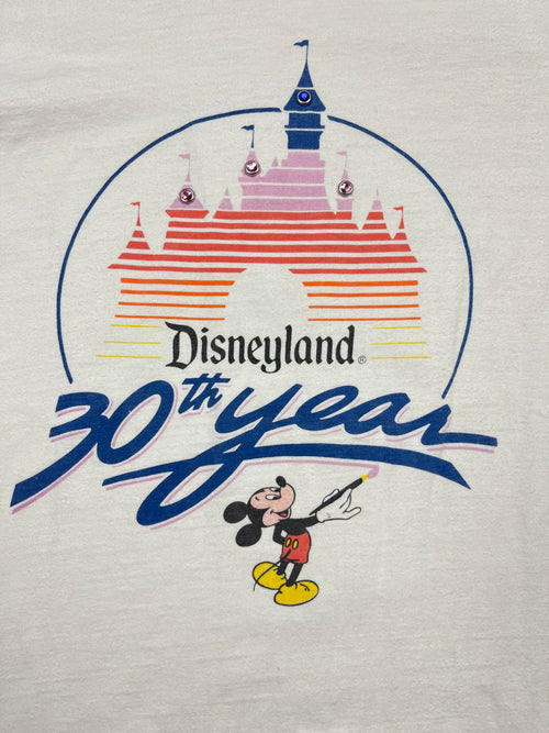 80s Disneyland 30th Year Raglan Shirt - S