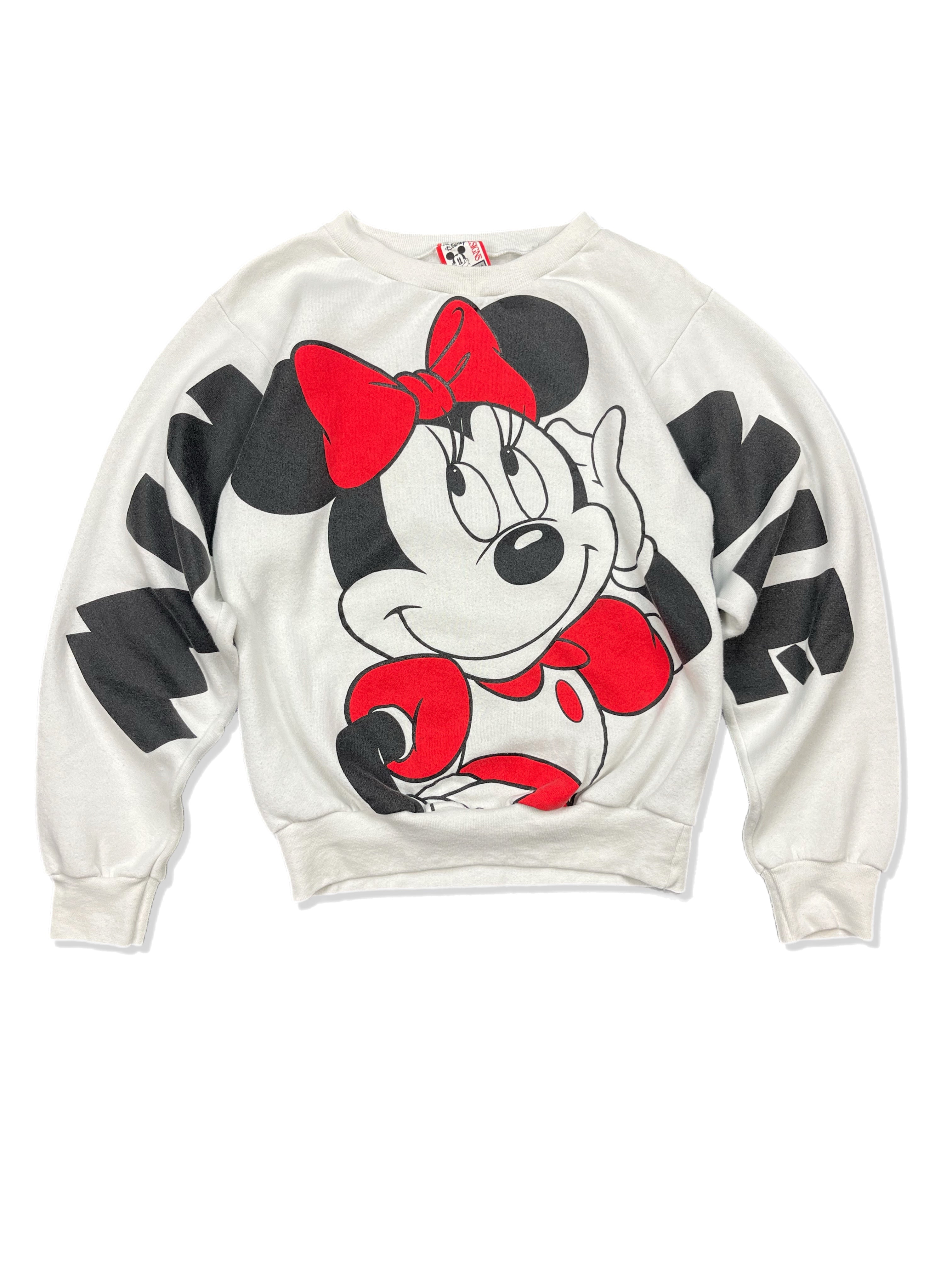 90s Minnie Mouse Crewneck Sweater - XS