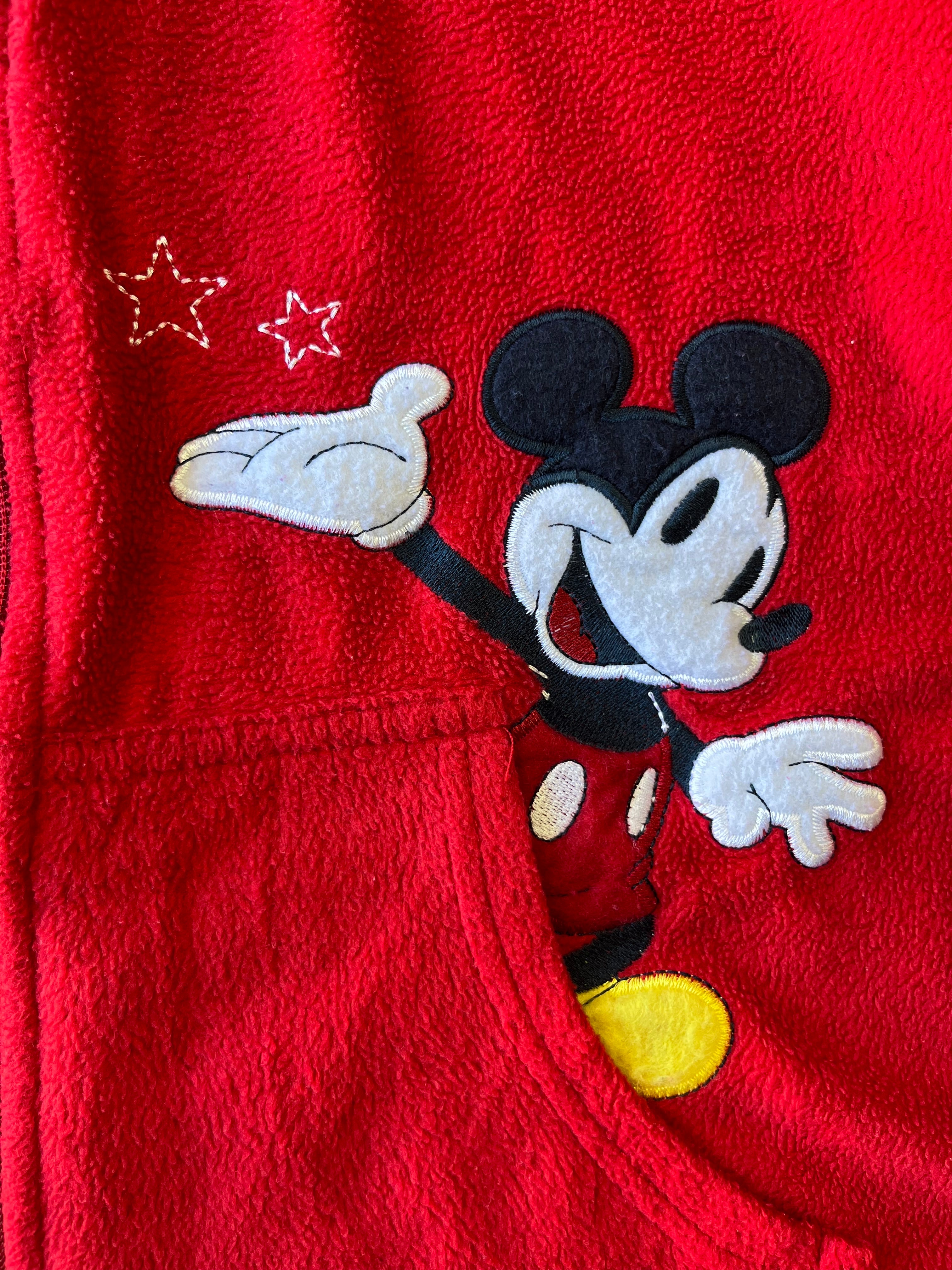 Vintage 00s Mickey Full Zip Hoodie- Women’s XL