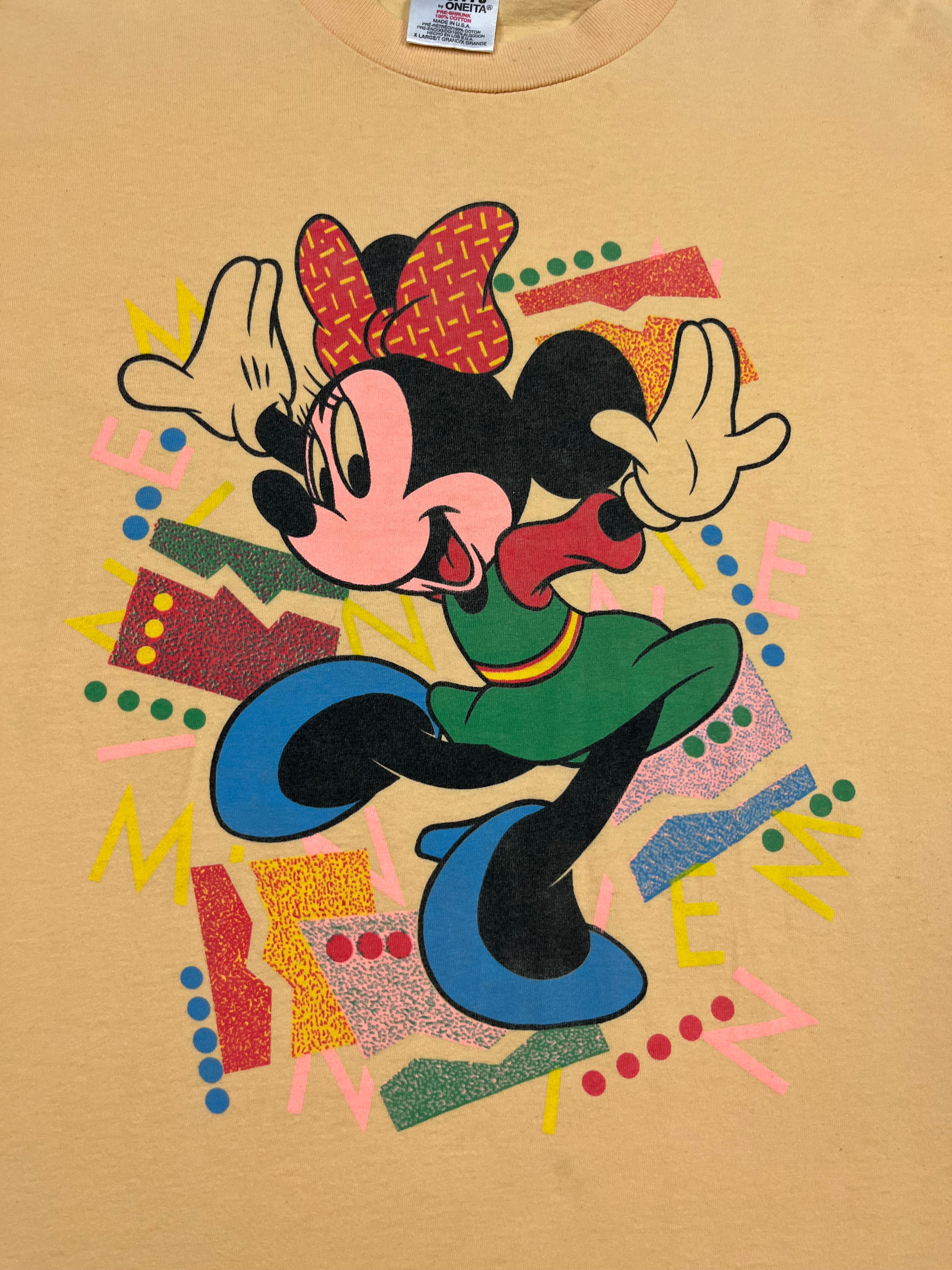 Vintage 90s Minnie Mouse Shirt- XL