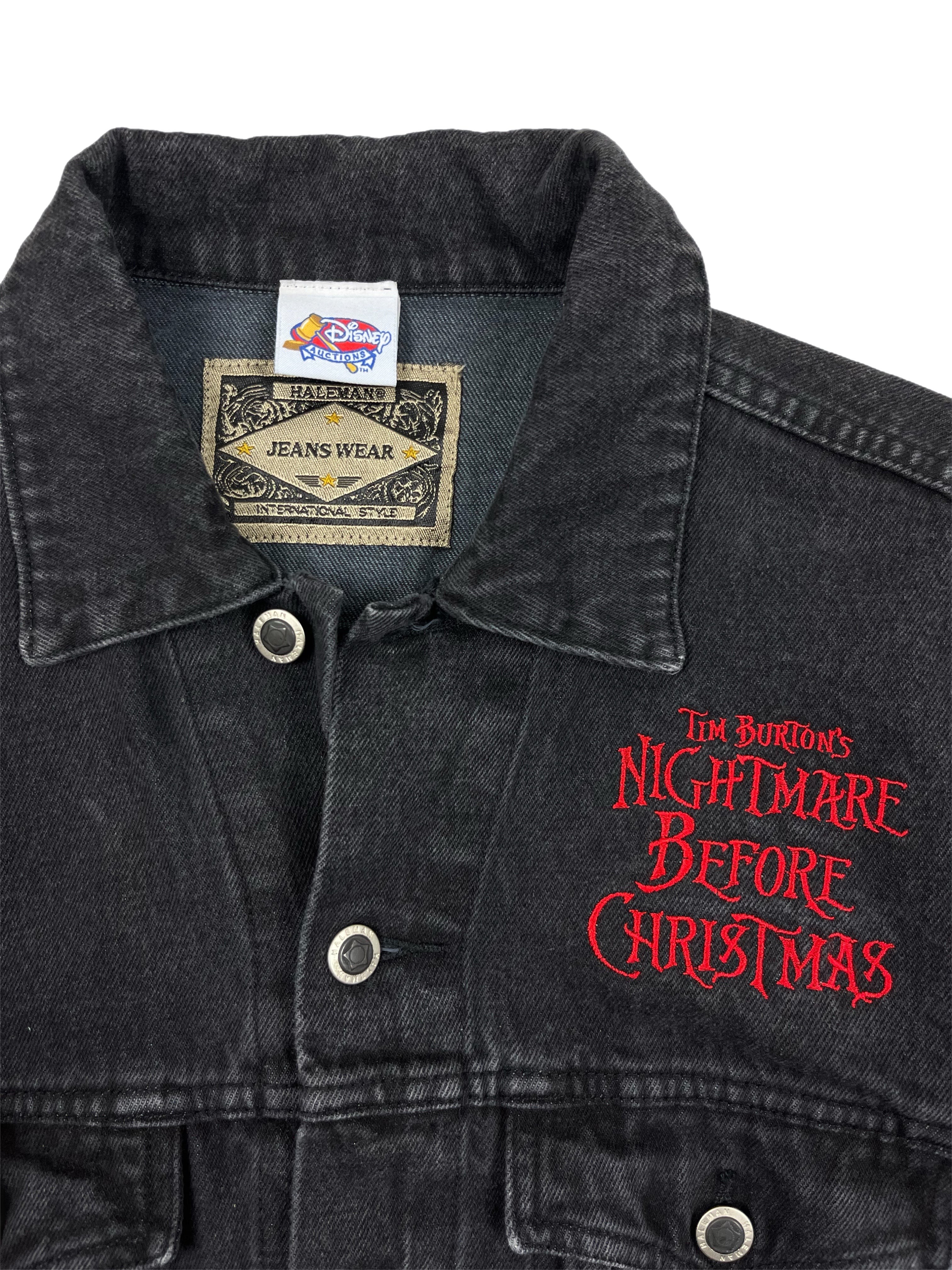 Vintage 90s TNBC Denim Jacket (Glows in the Dark) -M