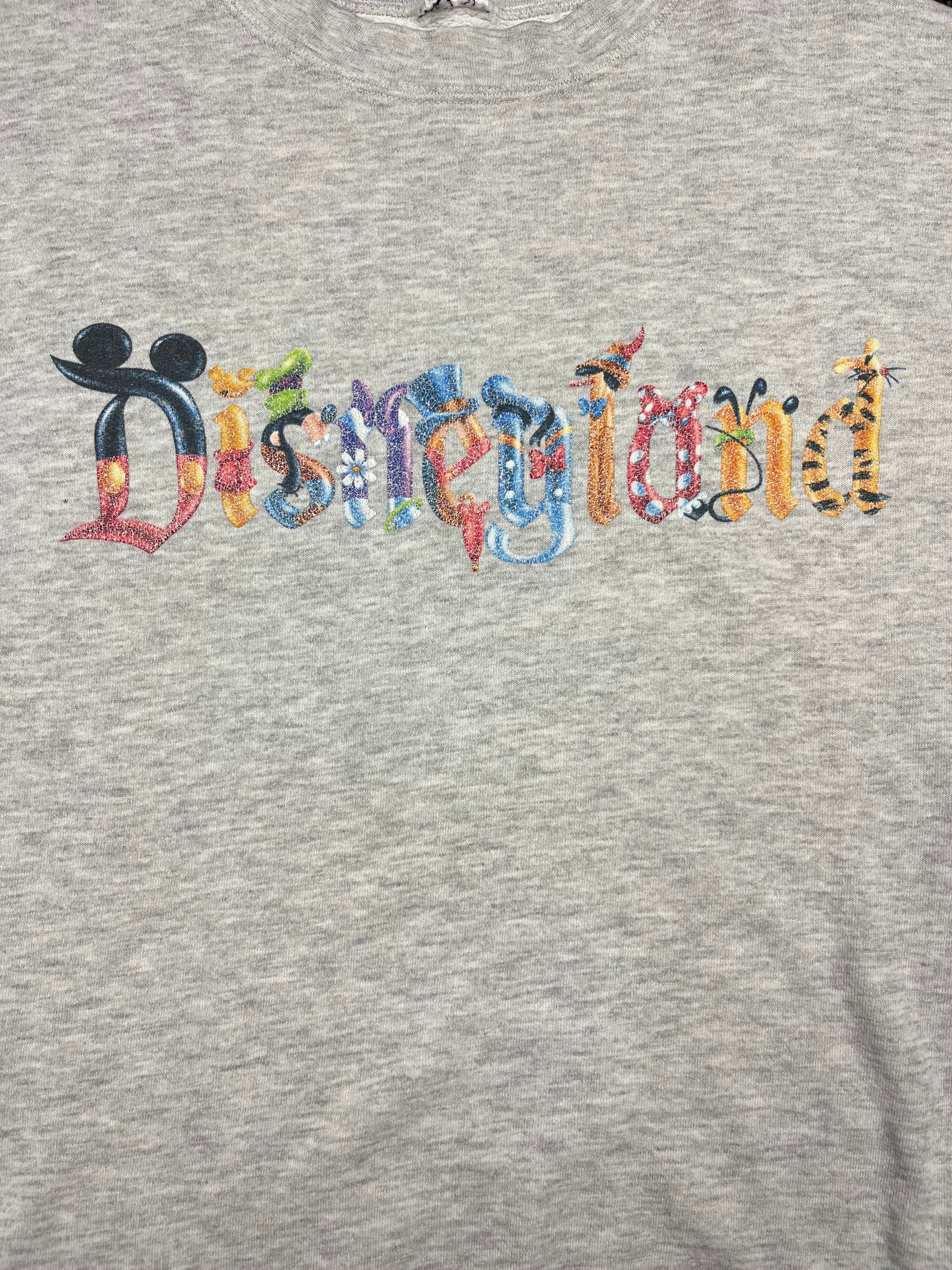 90s Disneyland Character Crewneck - L