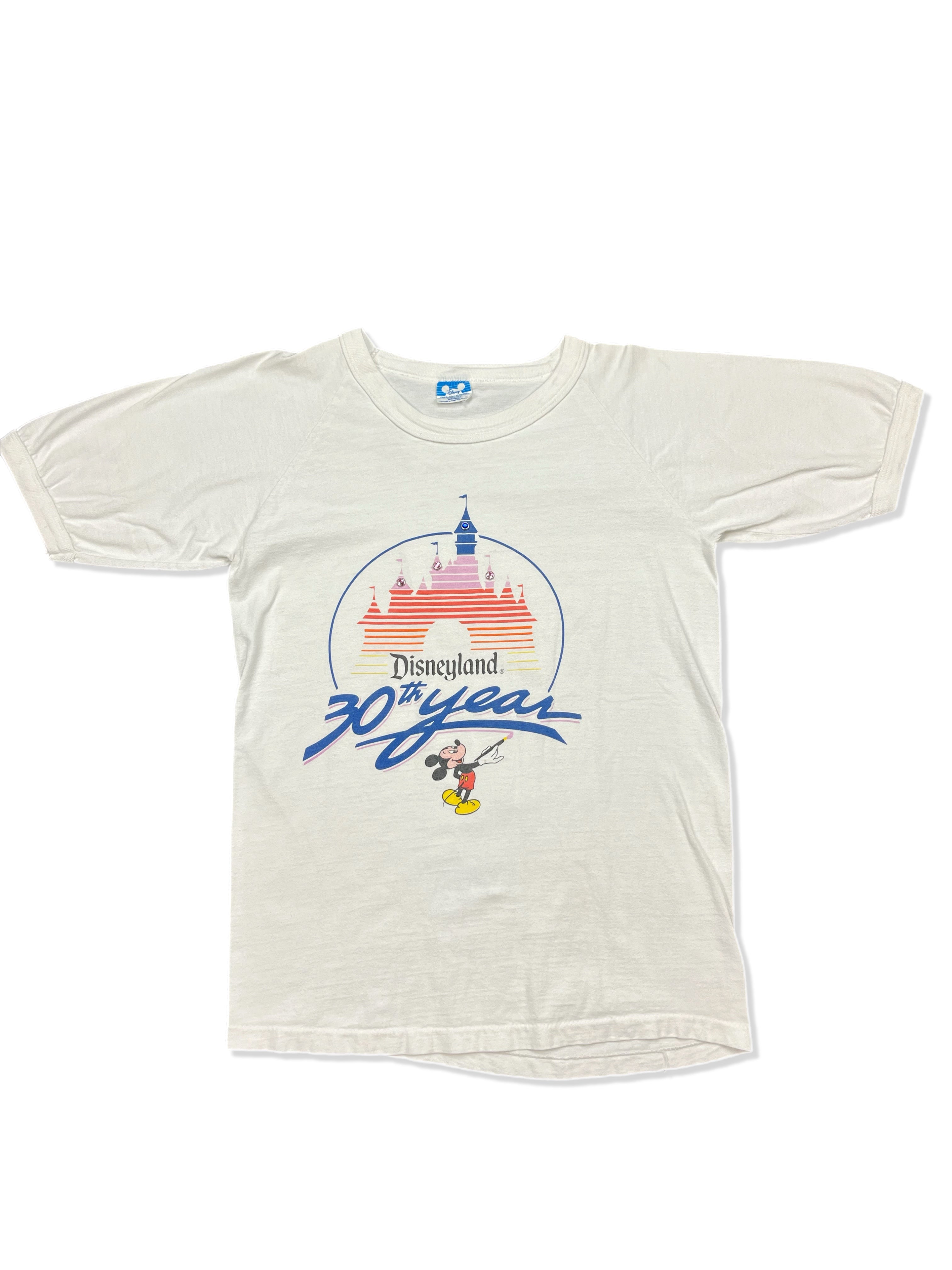 80s Disneyland 30th Year Raglan Shirt - S
