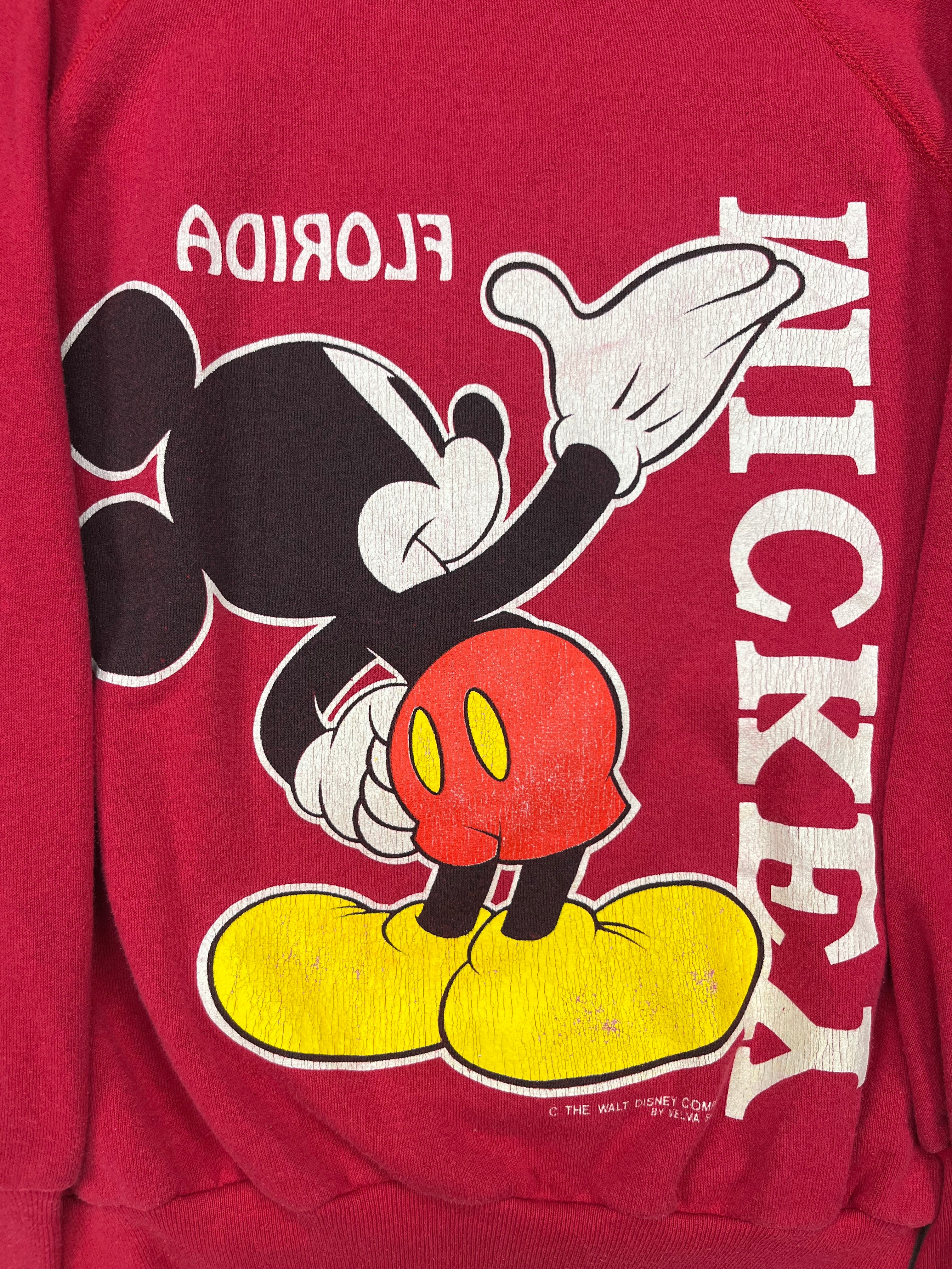 Vintage 90s Florida Mickey Sweater - M