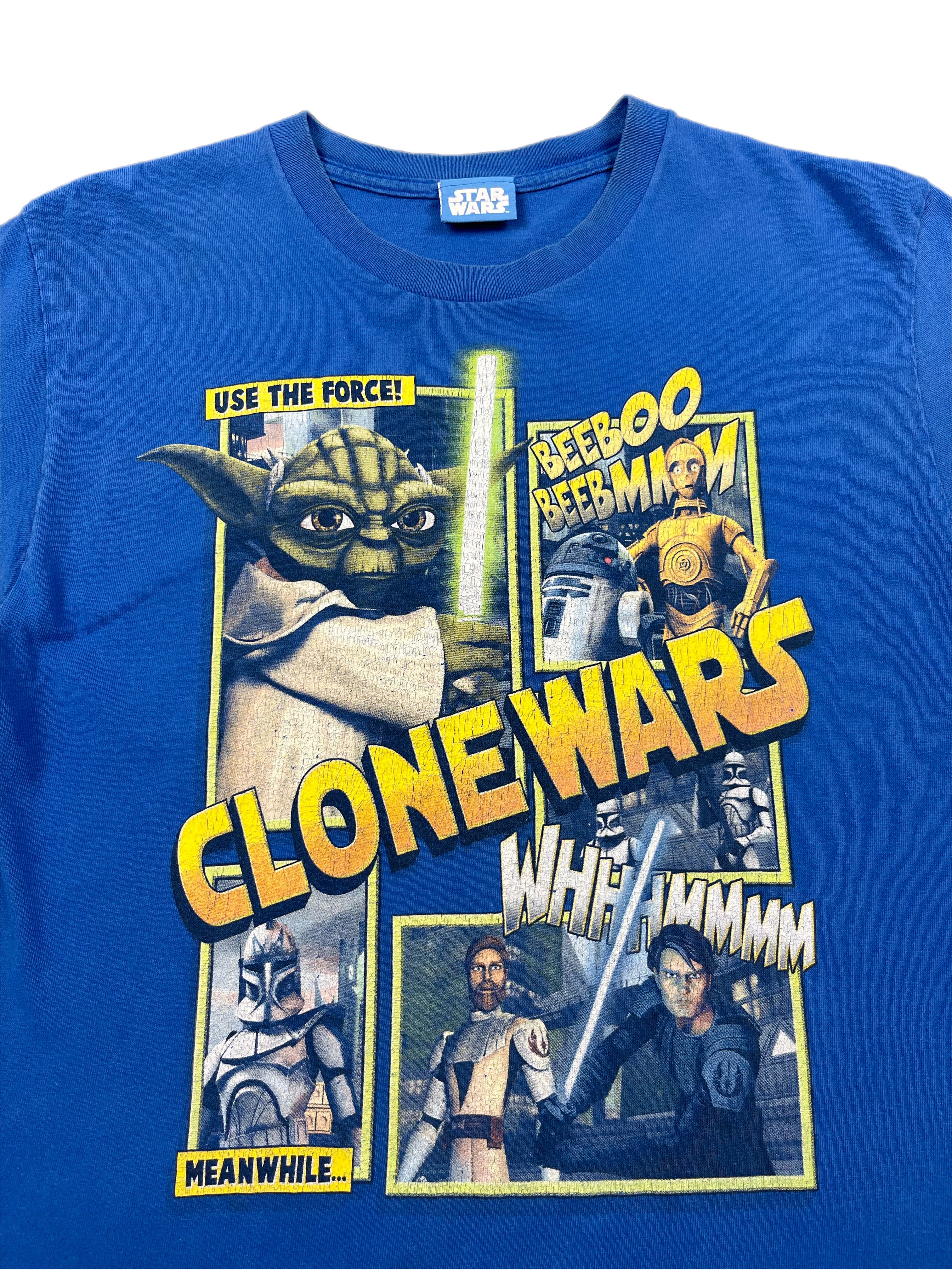 Vintage Star Wars Clone Wars Shirt -M