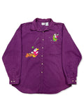 90s Dopey Embroidered Button Up - XL