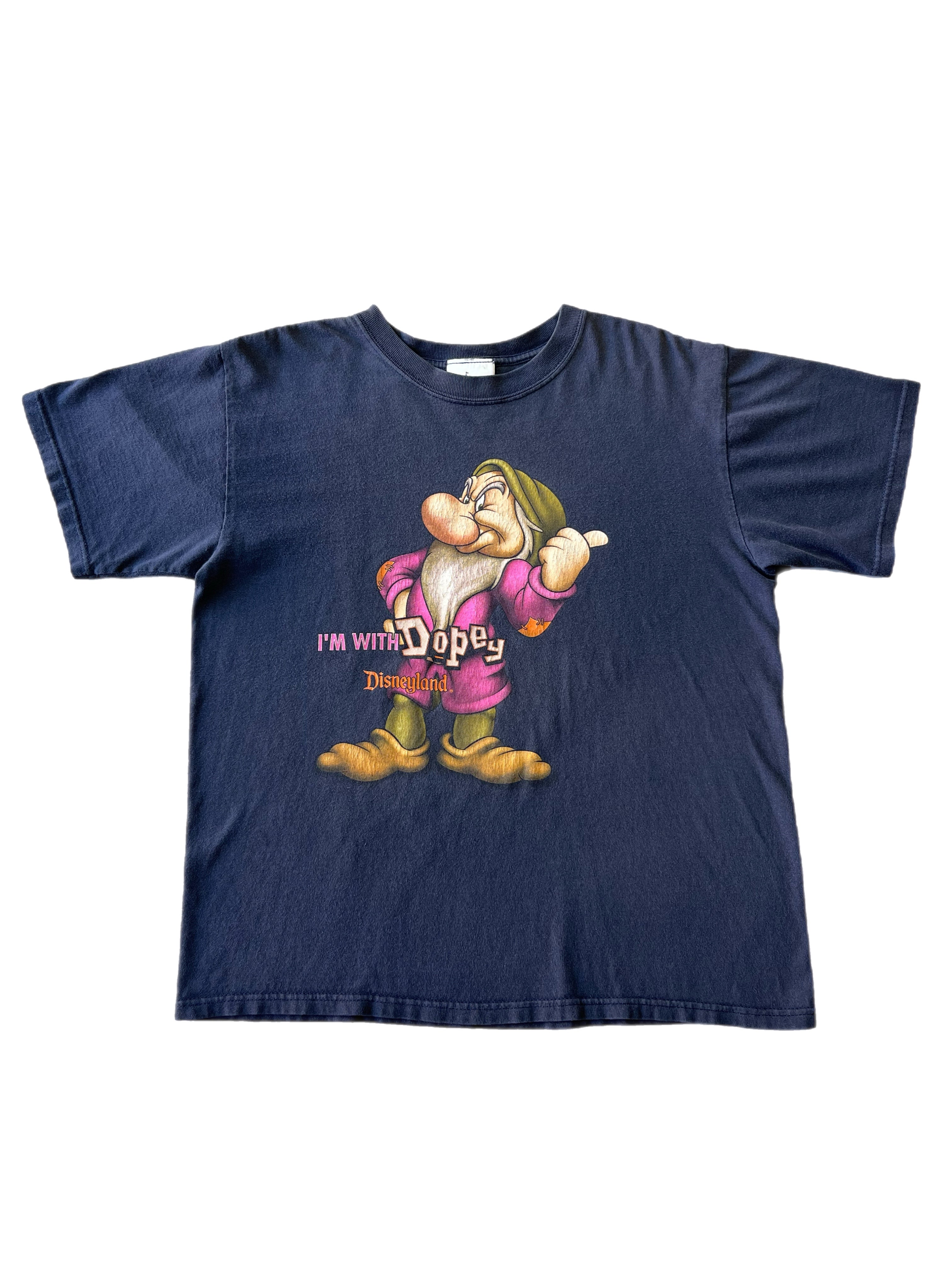 Vintage 00s Grumpy ‘I’m with Dopey’ T shirt - M